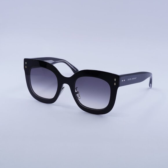 🕶️New Isabel Marant IM0002/S 0807 9O Sunglasses - Black Frame, Grey Lenses - Picture 5 of 10